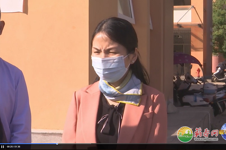 视频︱潘国林来蕲检查校园疫情防控和安全工作