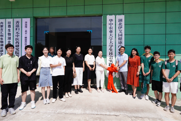 华中农大师生在湖北蕲县开展暑期社会实践活动